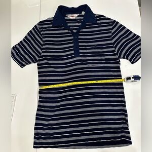 Vintage 80s Youngbloods Mens S/M Polo Shirt Short Sleeve Blouse